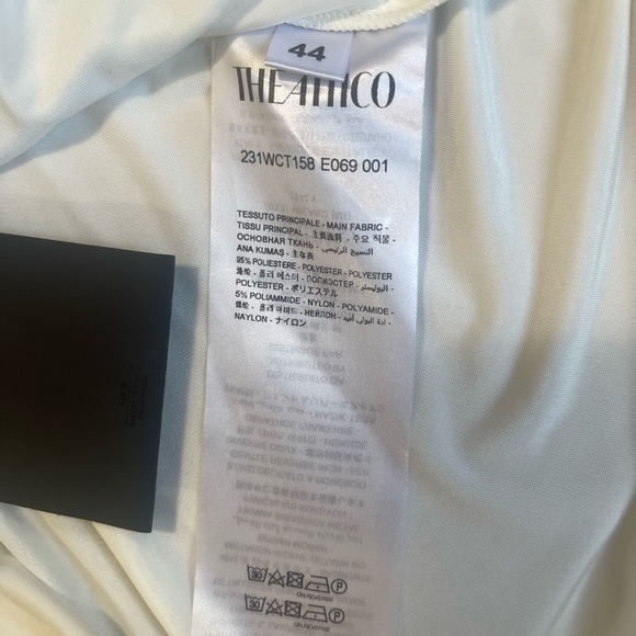 The Attico Ginnie Cutout Jersey Halter Top, size 44. NWT - Picture 14 of 16